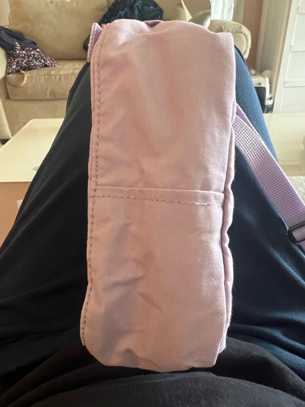 FJÄLLRÄVEN KÅNKEN Mini Backpack Lavender Crossbody Travel Bag - Picture 8 of 11